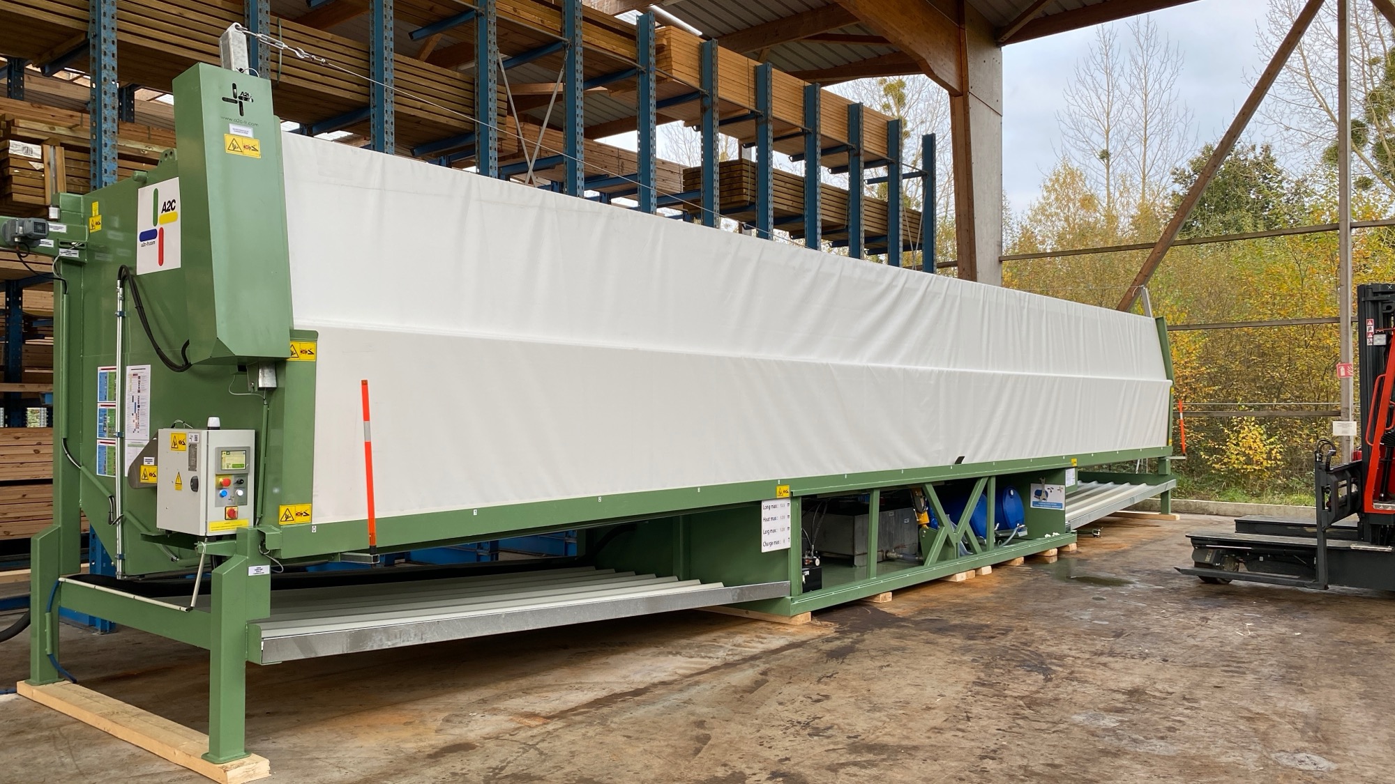 Cabine d&rsquo;aspersion automatique pour charges classiques