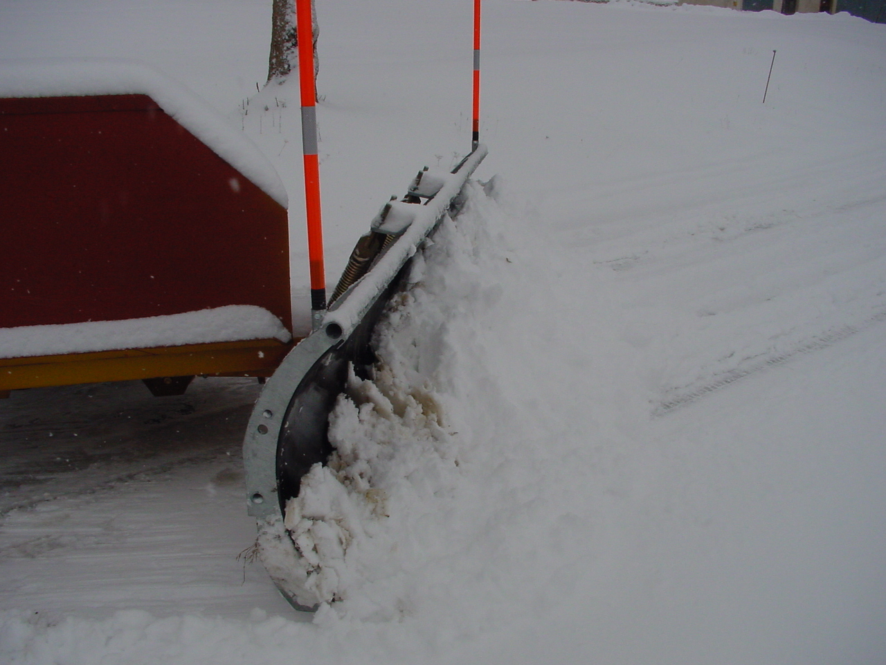 Lame matic pour déneigement au chariot élévateur